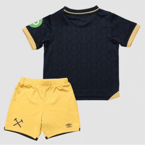 West Ham United Replik 3rd trikot Kinder 2025-26 Kurzarm (+ Kurze Hosen)